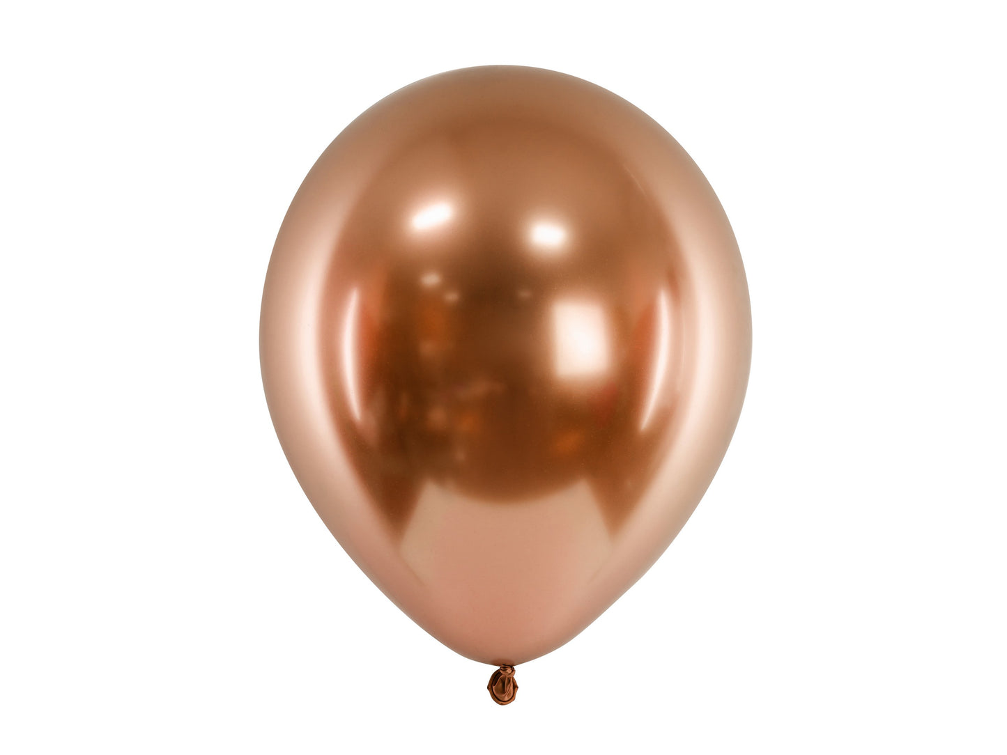 Ballons Glossy 30 cm, Kupferrot