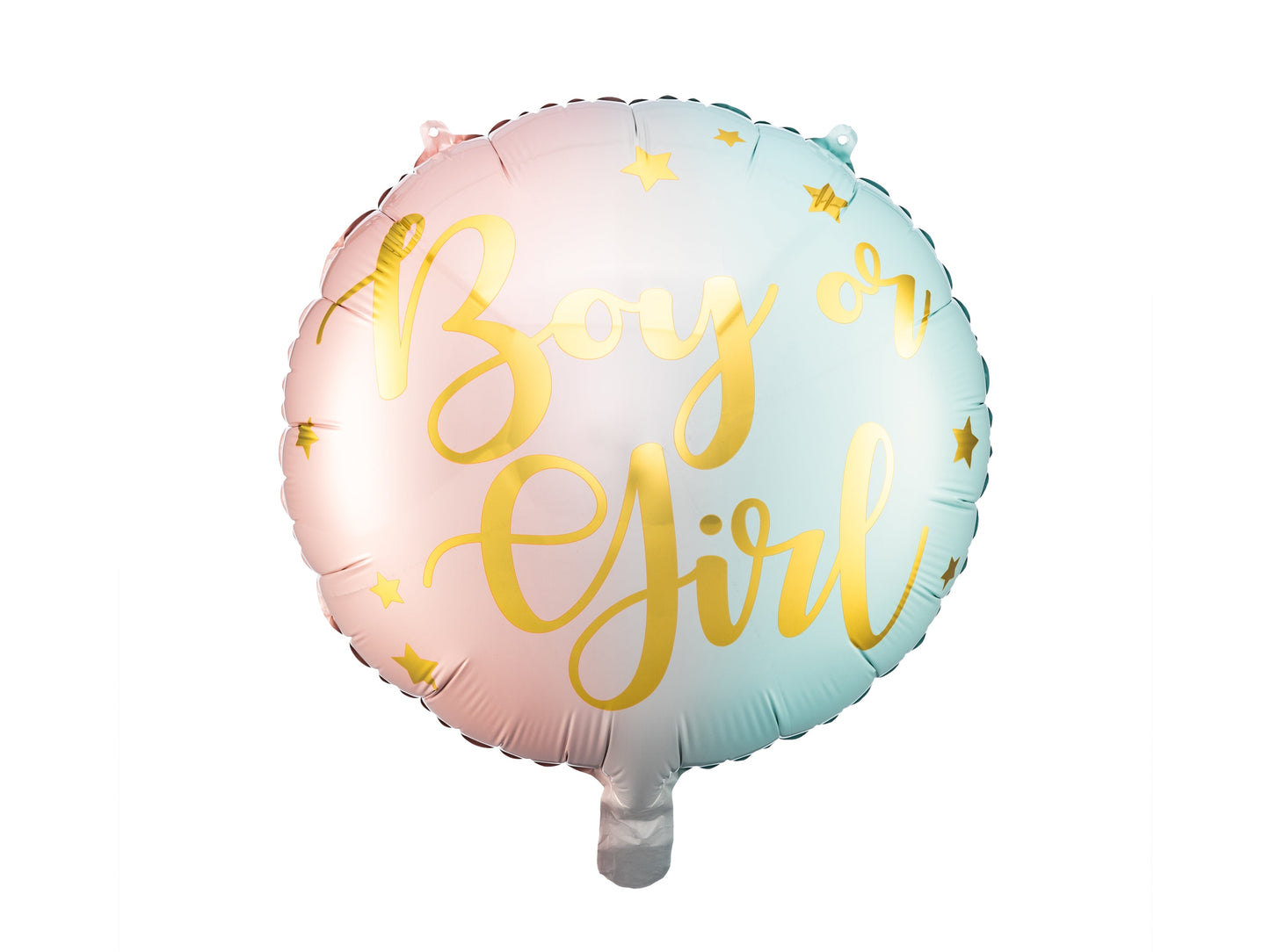 Folienballon Boy or Girl, 35cm, Mix