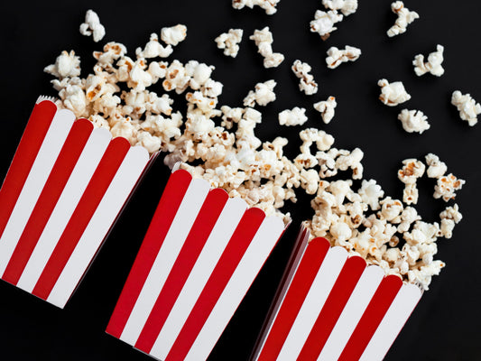 Popcornboxen, Mix, 7x7x12,5cm