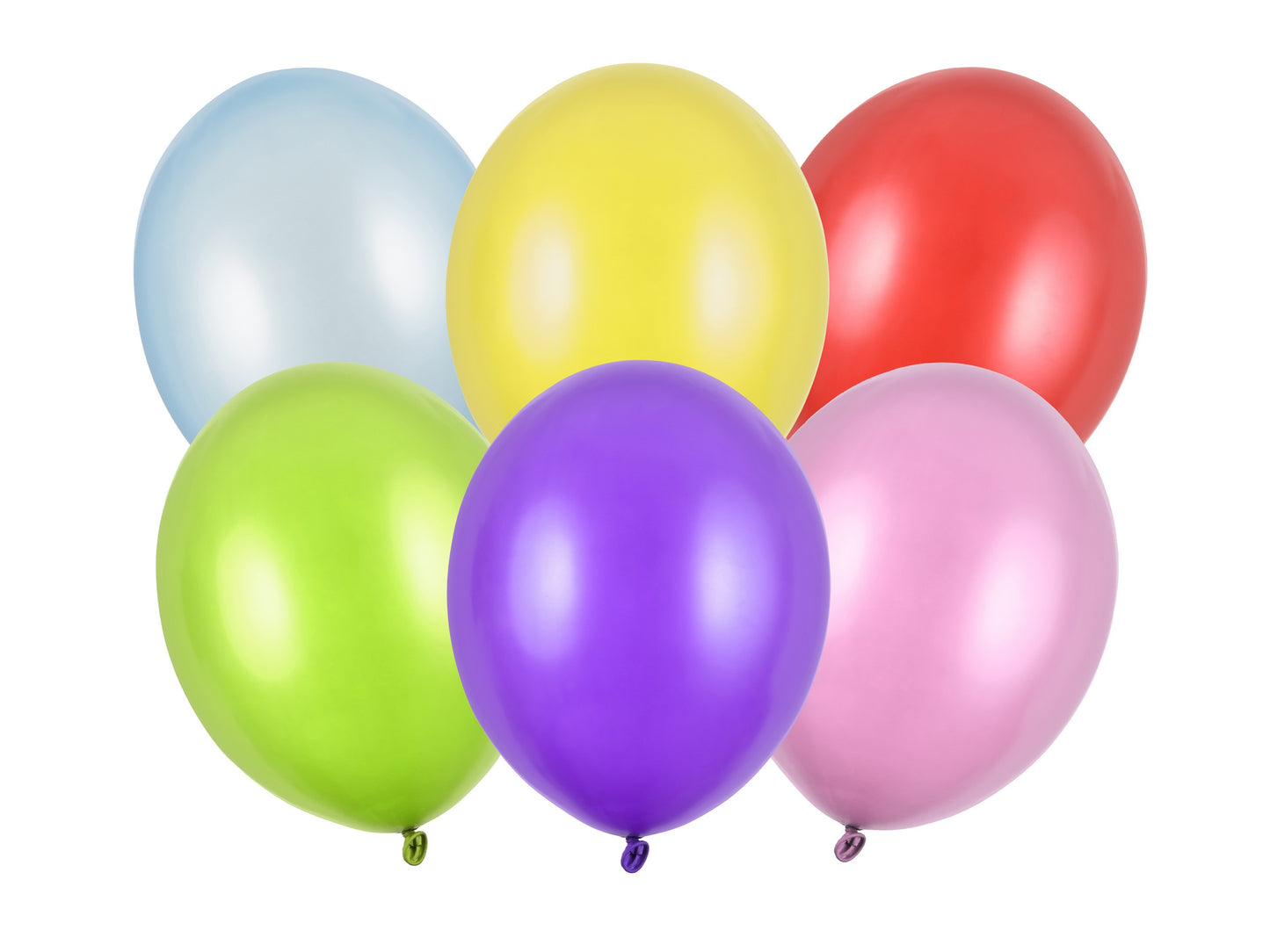 Ballons Strong 30cm, Metallic Mix