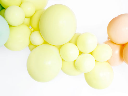 Ballons Strong 30cm, Pastel Light Yellow
