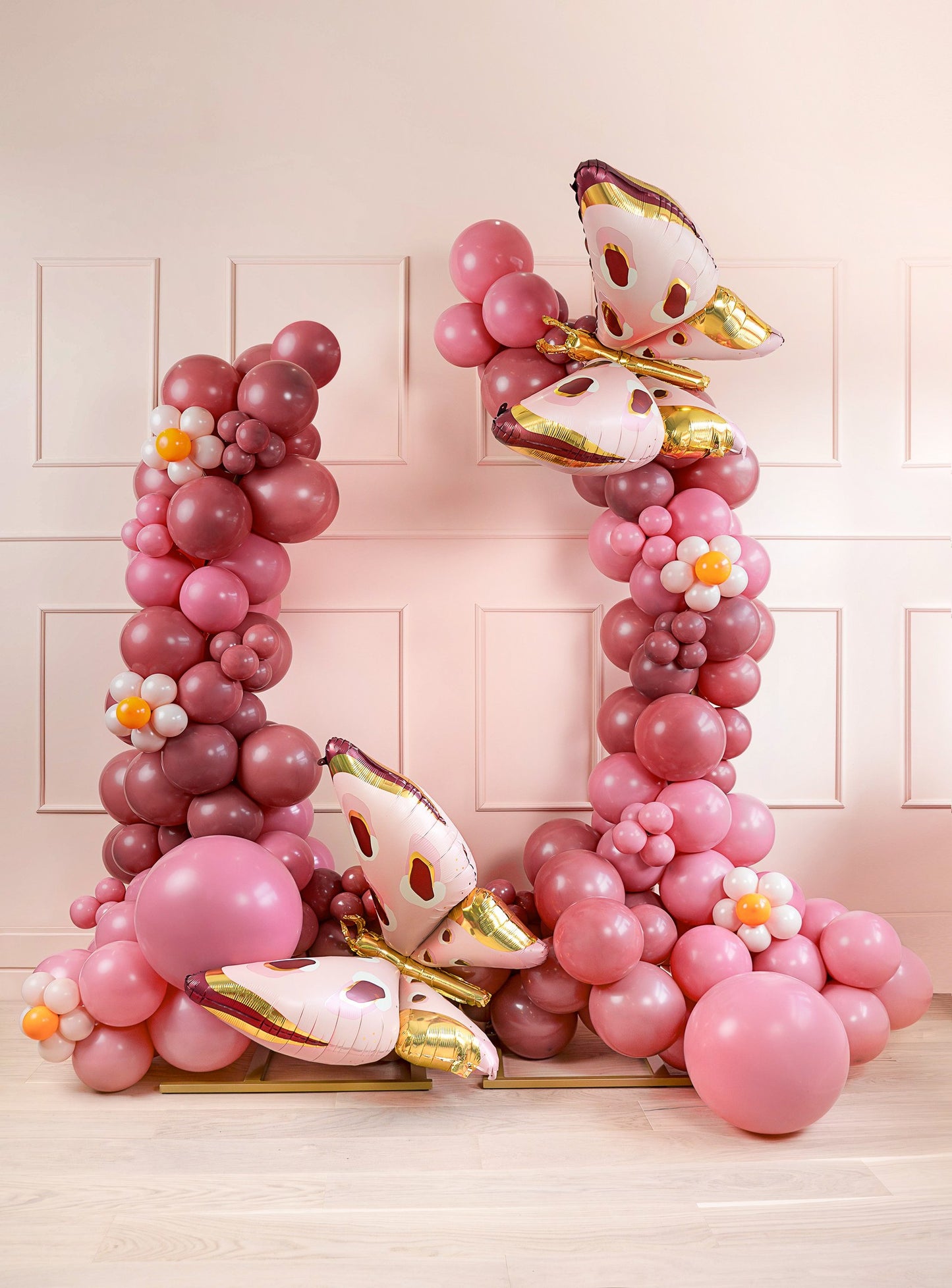 Strong Ballons 30 cm, Pastell-Burgund