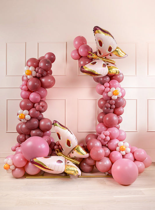 Strong Ballons 30 cm, Pastell-Burgund