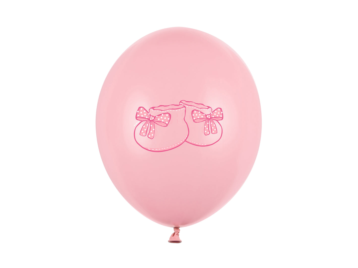 Ballons 30cm, Schühchen, Pastel Baby Pink (1 VPE / 50 Stk.)