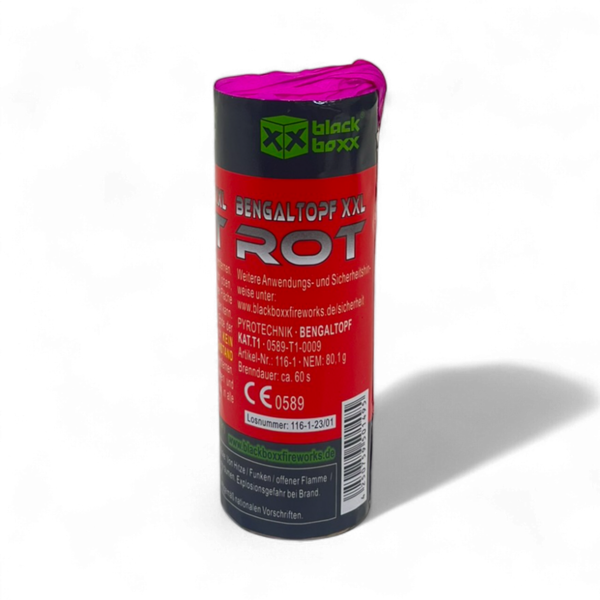 Bengaltopf Rot – Feuerwerksartikel jetzt reservieren