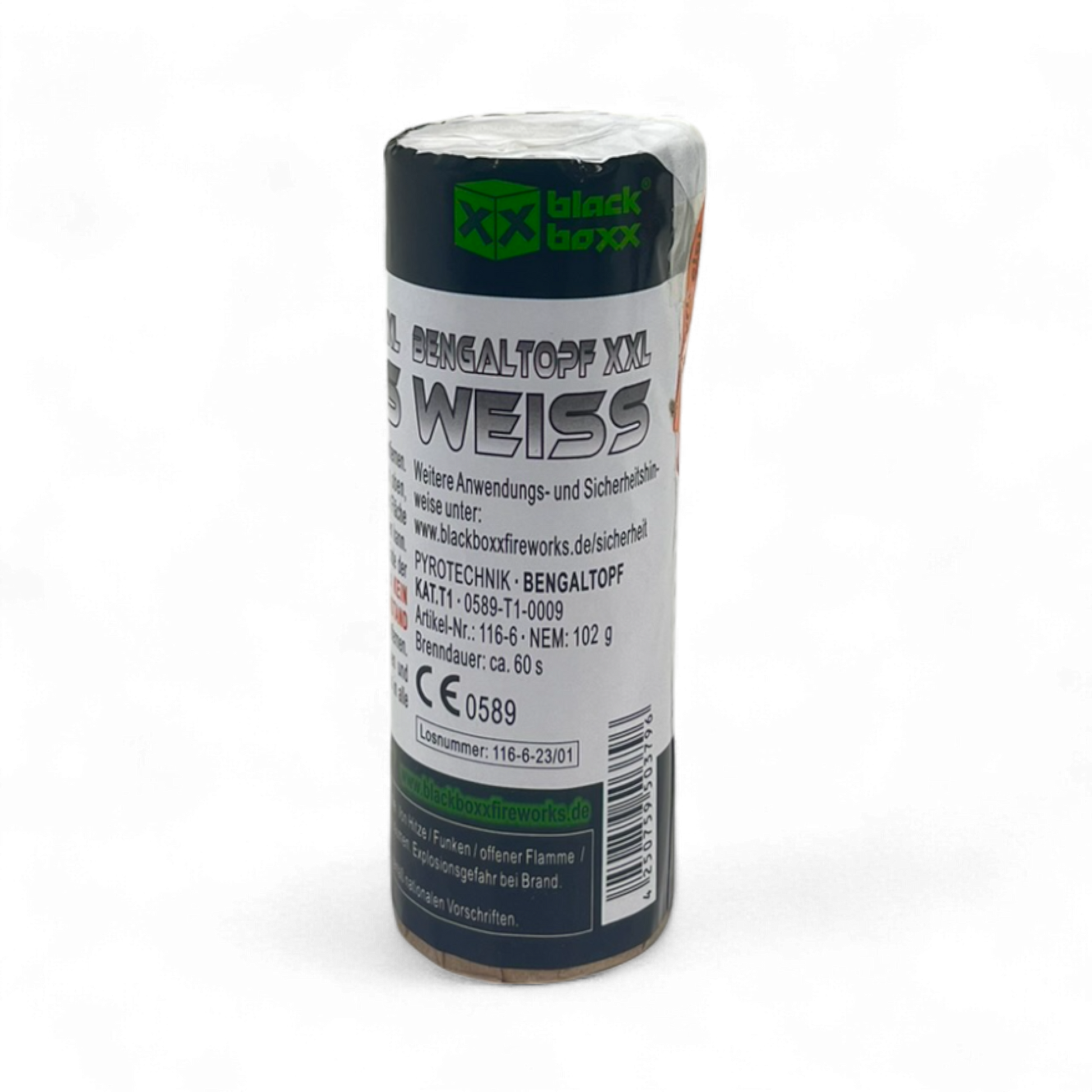 Bengaltopf Weiss – Feuerwerksartikel jetzt reservieren