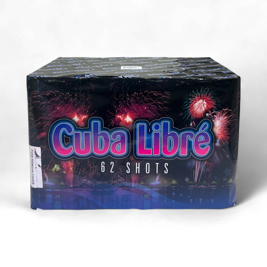 Cuba Libre Batterie – mehrschüssige Feuerwerksbatterie für Shows