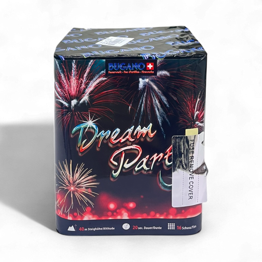 Dream Party Batterie – mehrschüssige Feuerwerksbatterie für Shows