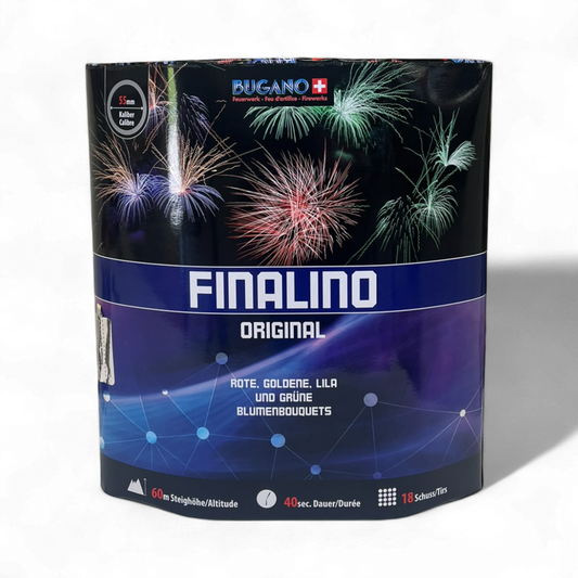 Finalino Original Batterie – mehrschüssige Feuerwerksbatterie für Shows