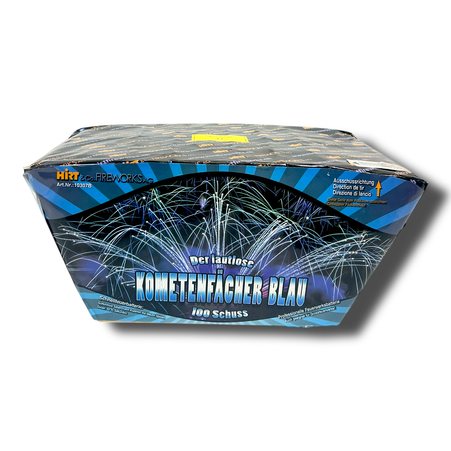 Kometenfächer Blau Batterie - Feuerwerk & Pyrotechnik