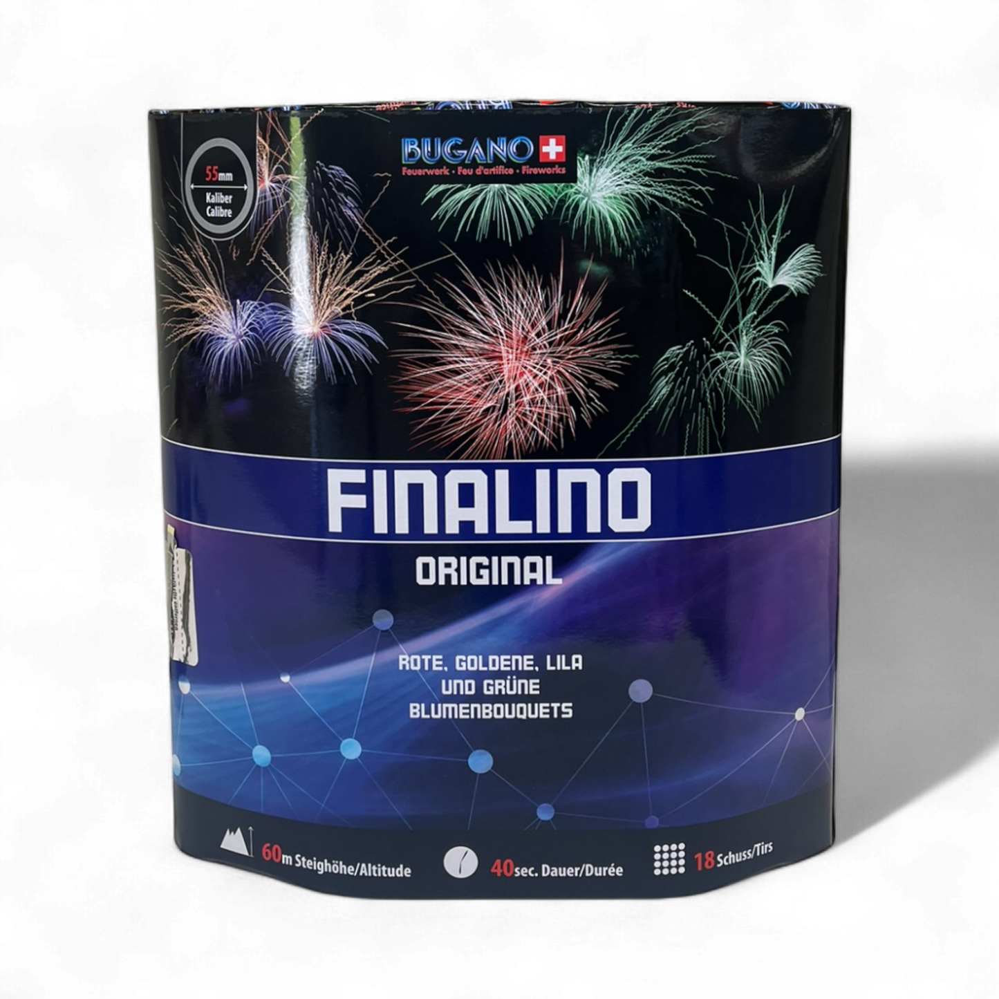 Finalino Original Batterie – mehrschüssige Feuerwerksbatterie für Shows