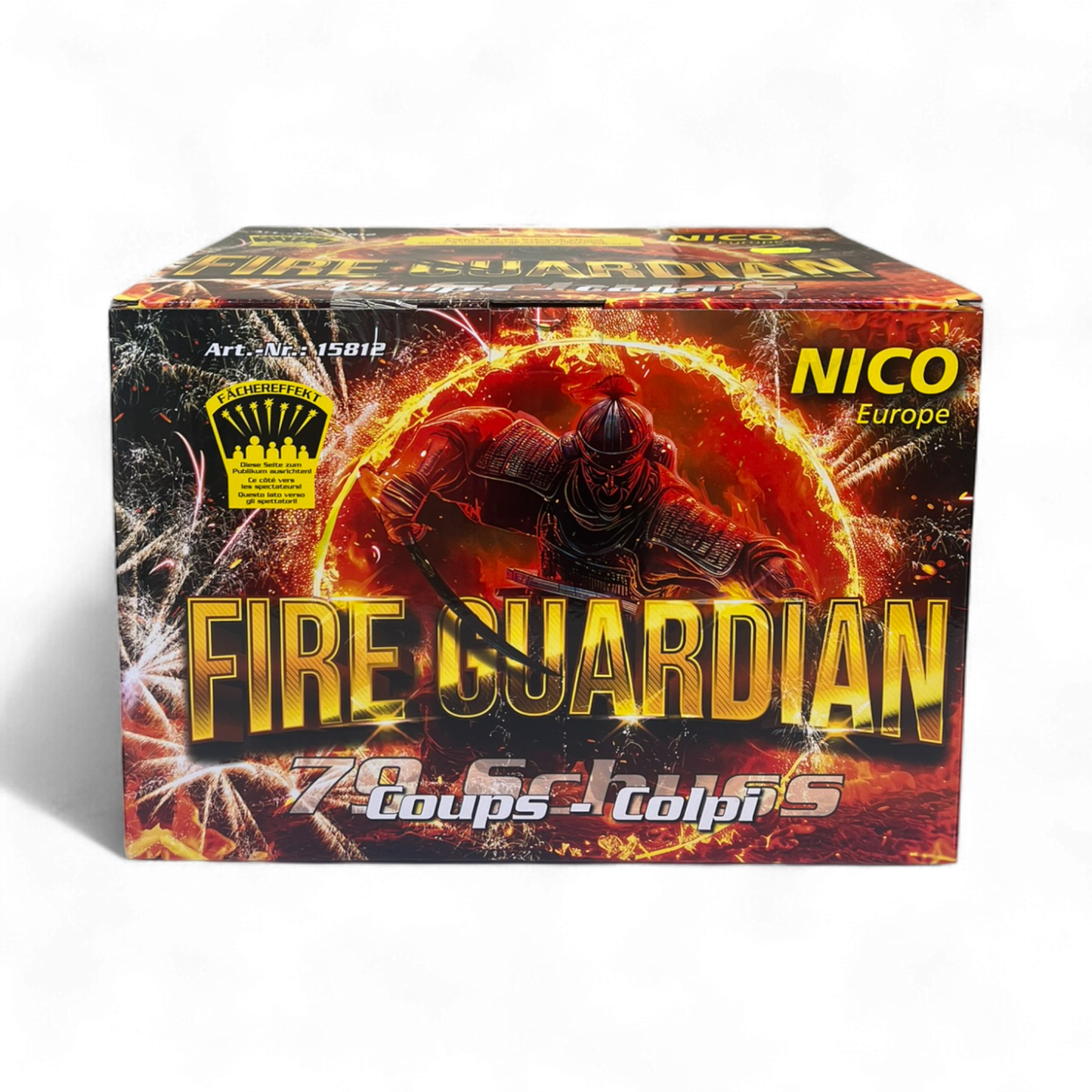 Fire Guardian Batterie – mehrschüssige Feuerwerksbatterie für Shows