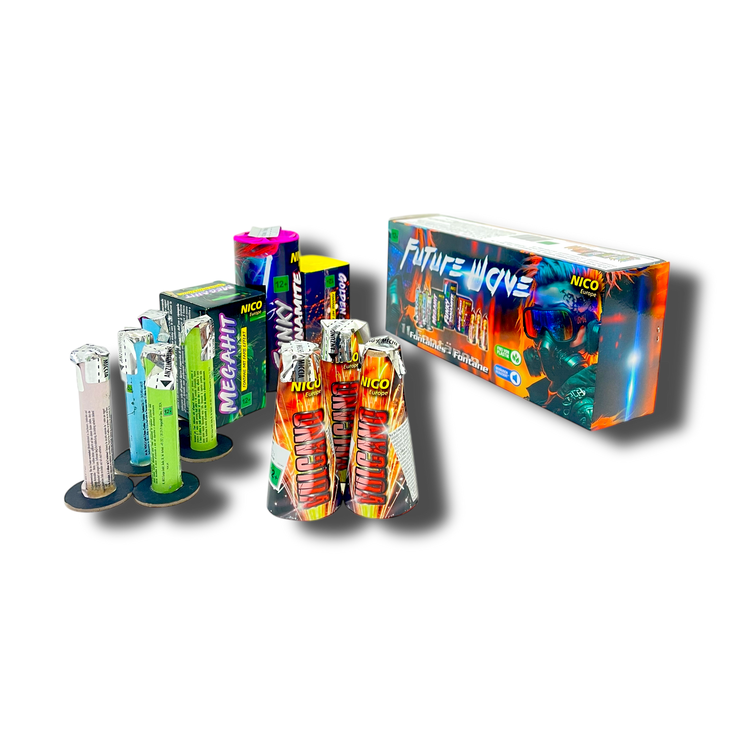 Futureland Fontänen-Set - Feuerwerk & Pyrotechnik