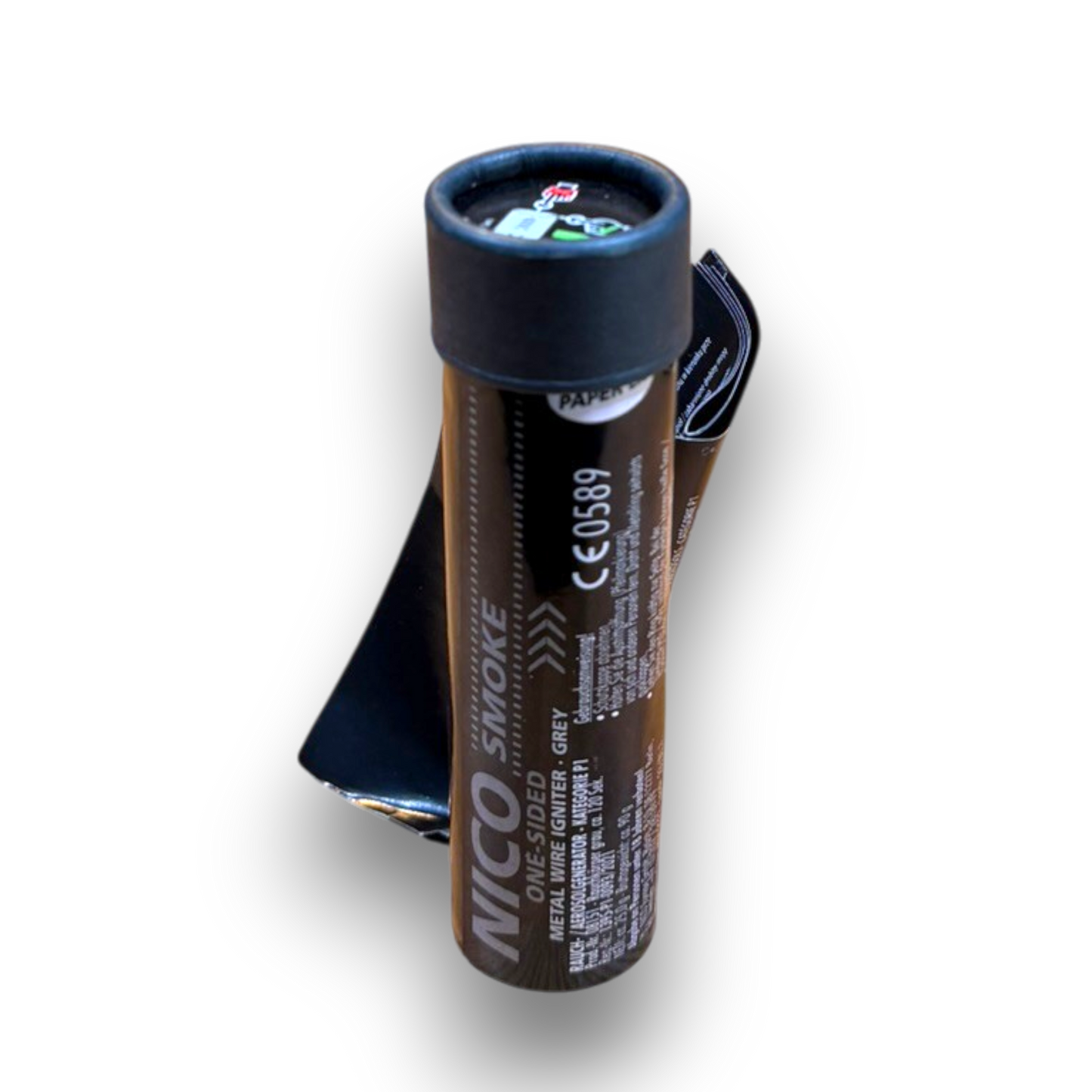 NICO Smoke, one-sided, 120s schwarzgrau - Feuerwerk & Pyrotechnik