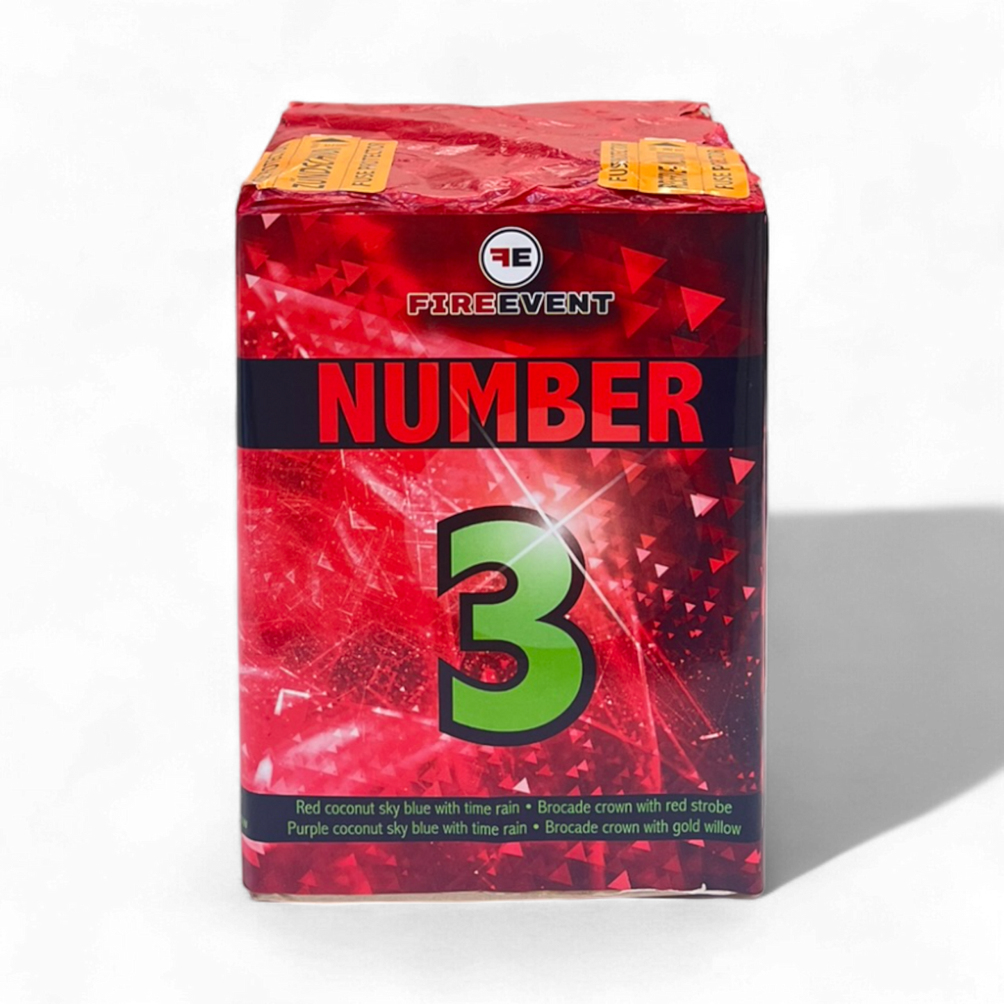 Number 3 Batterie – mehrschüssige Feuerwerksbatterie für Shows