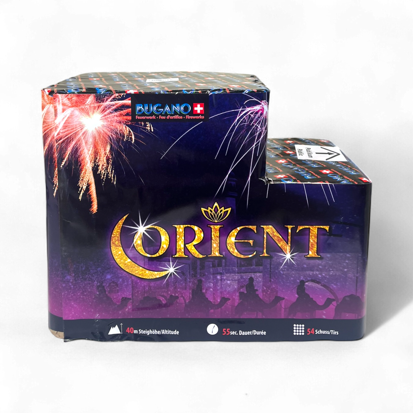 Orient Batterie – mehrschüssige Feuerwerksbatterie für Shows