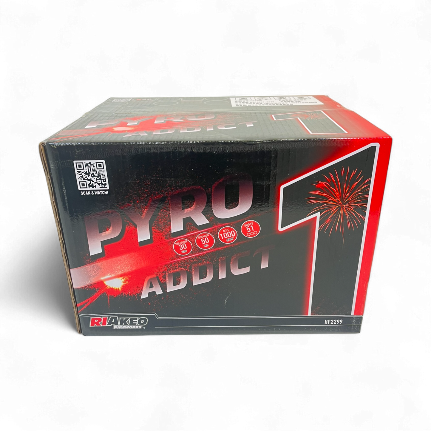 Pyro Addict 1 Batterie - Feuerwerk & Pyrotechnik