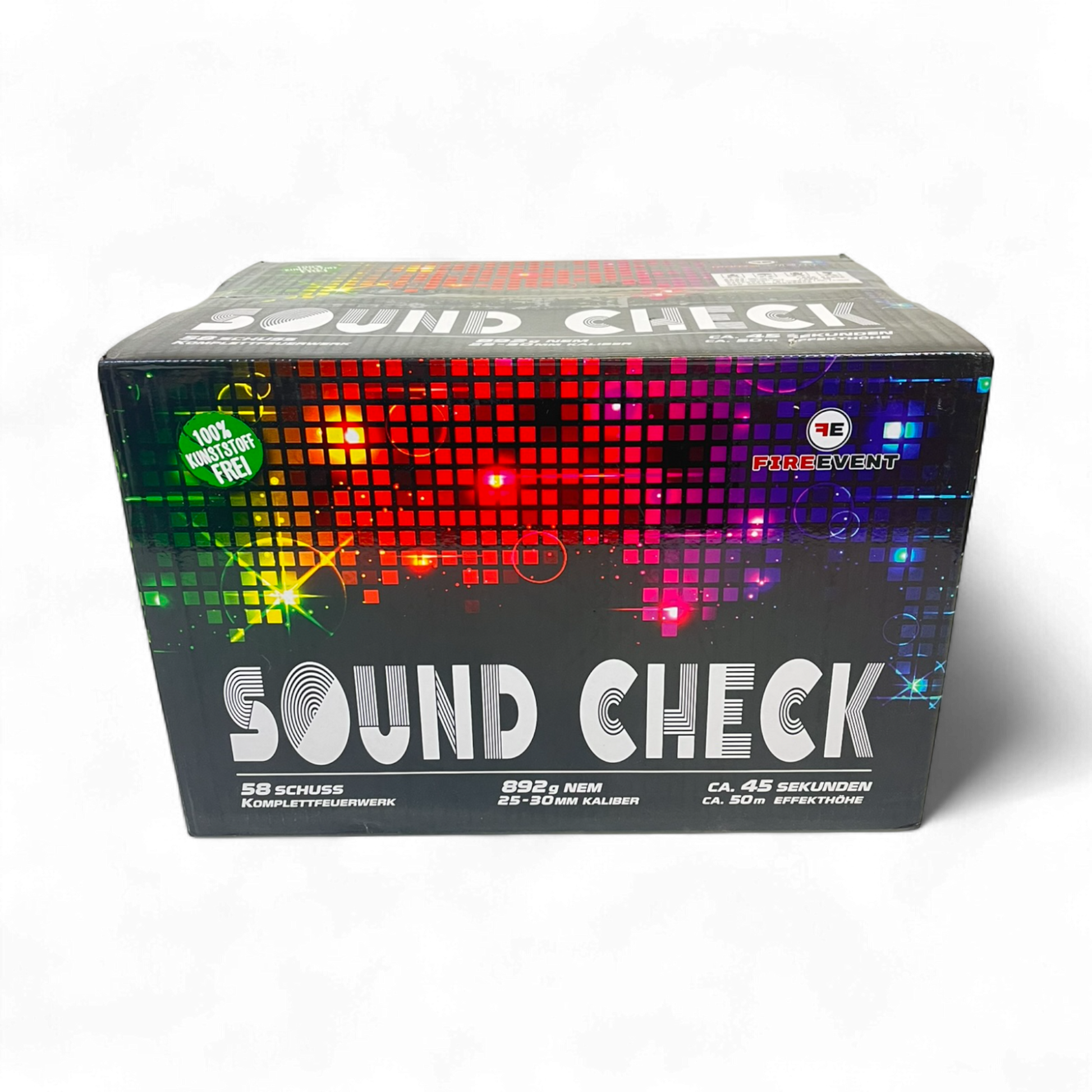 Sound Check Batterie - Feuerwerk & Pyrotechnik