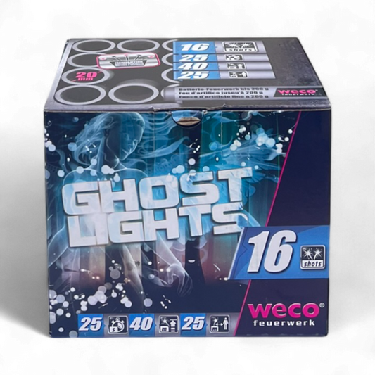 Ghost Lights Batterie – mehrschüssige Feuerwerksbatterie für Shows