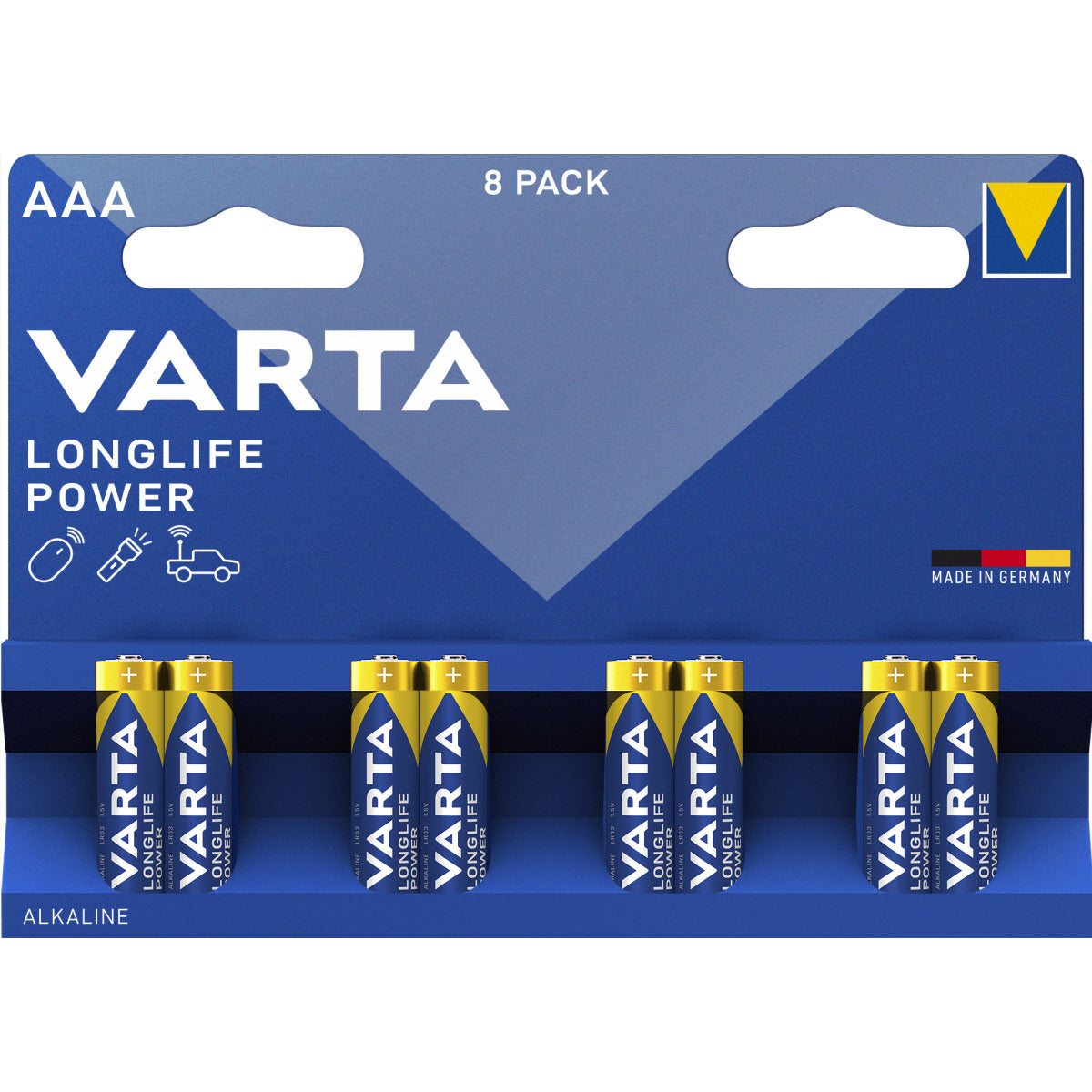 VARTA LONGLIFE Power AAA Blister 8