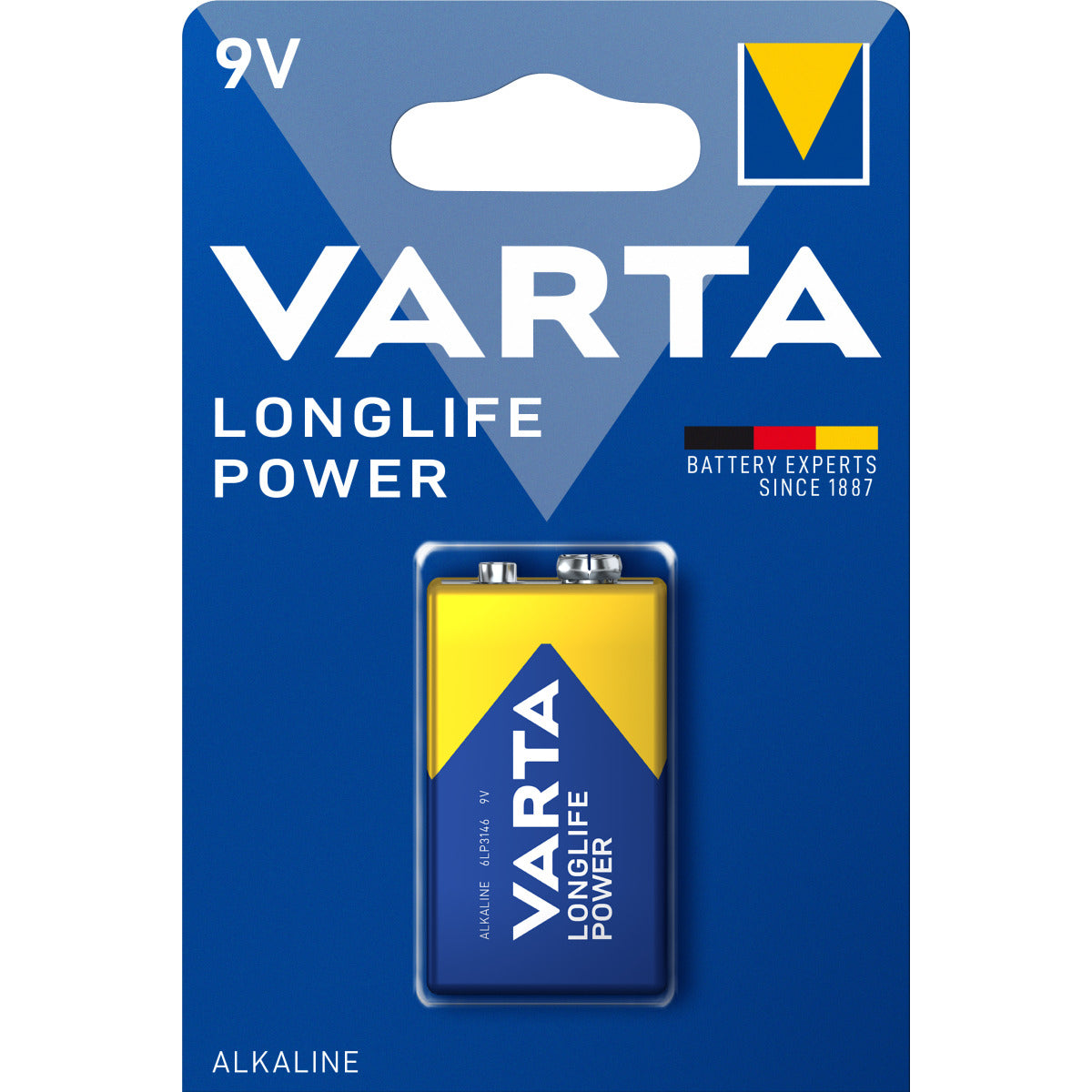 VARTA LONGLIFE Power 9V Blister 1