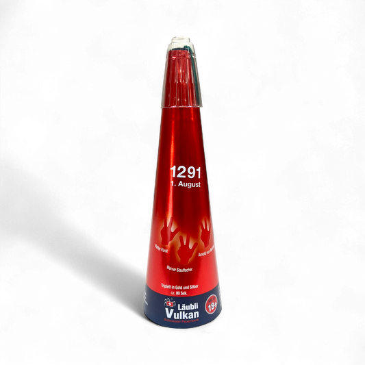 1291 Vulkan – eindrucksvoller Vulkan mit goldenen Effekten