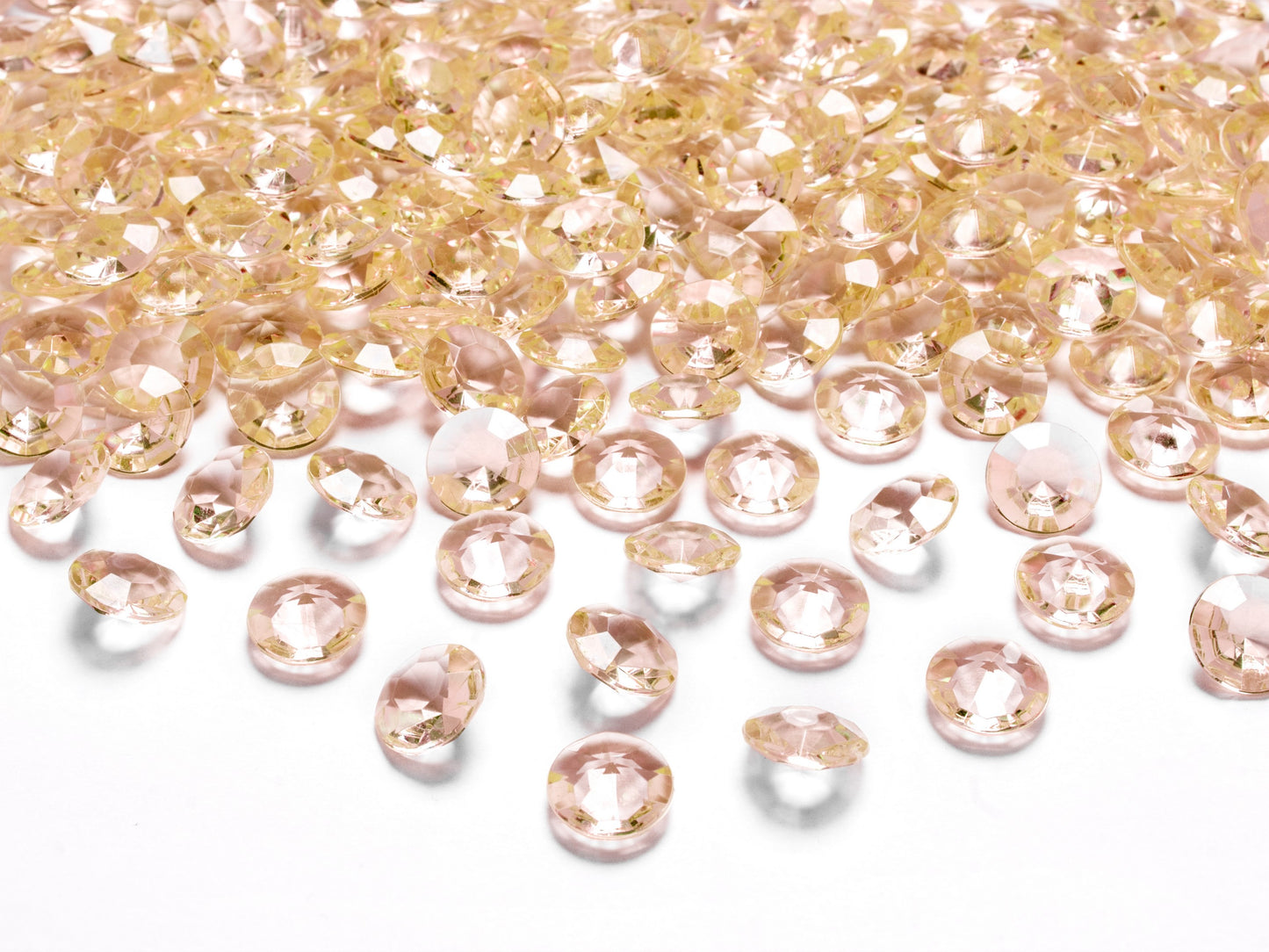 Diamant Konfetti, gold, 12mm