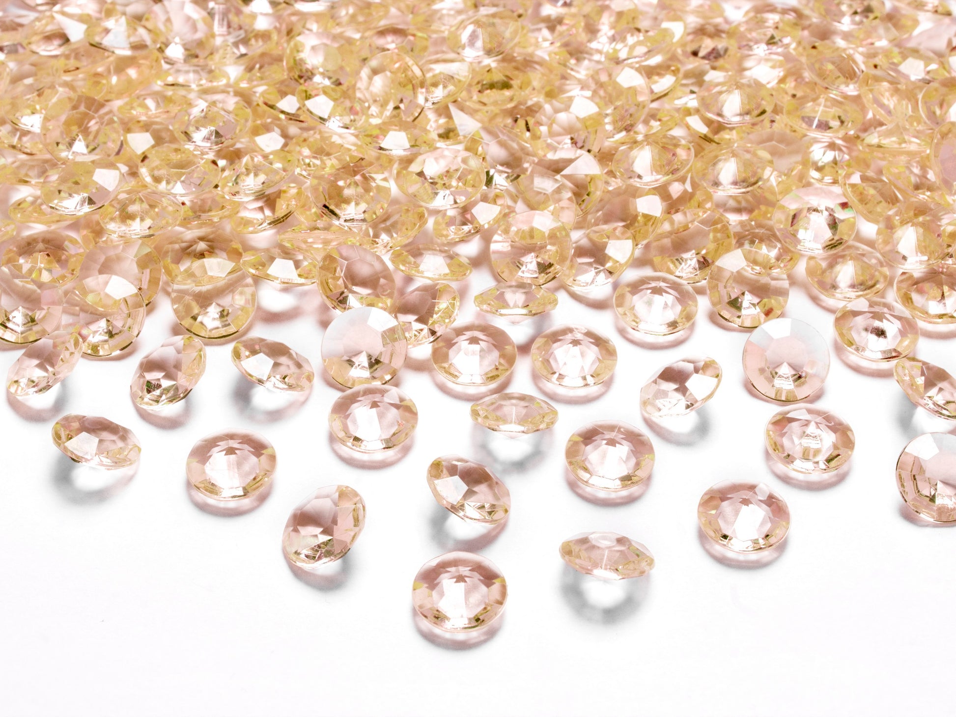 Diamant Konfetti, gold, 12mm