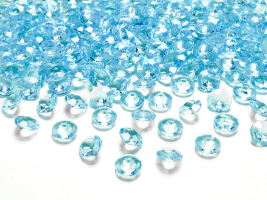 Diamant Konfetti, türkis, 12mm