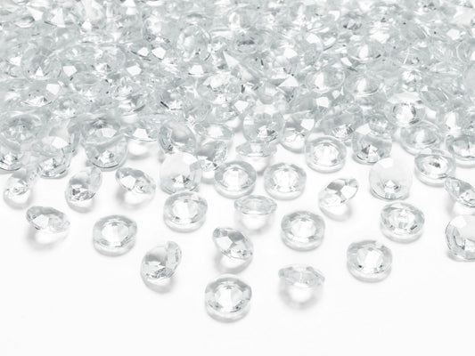 Diamant Konfetti, farblos, 12mm