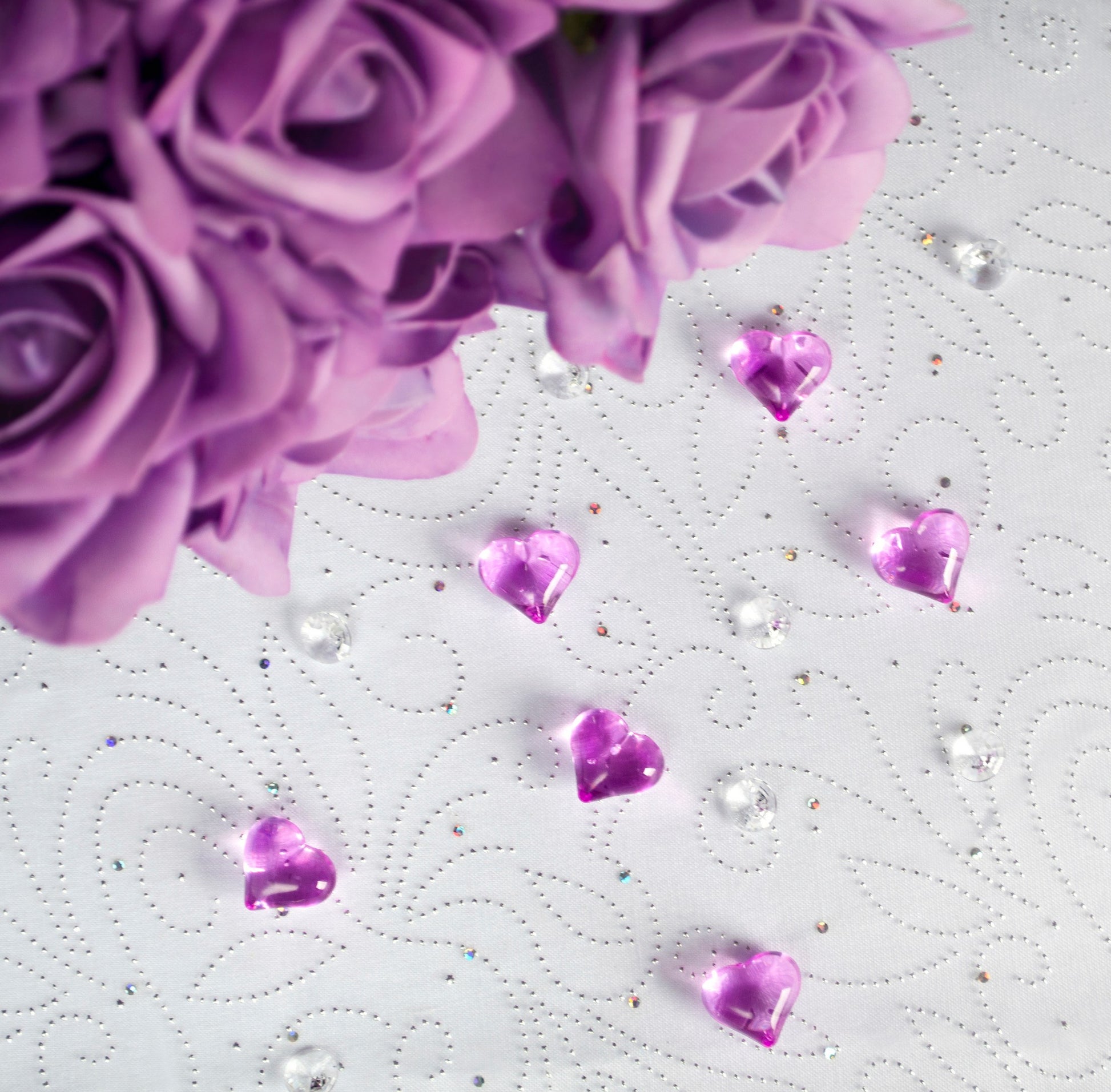Diamant Konfetti, farblos, 12mm