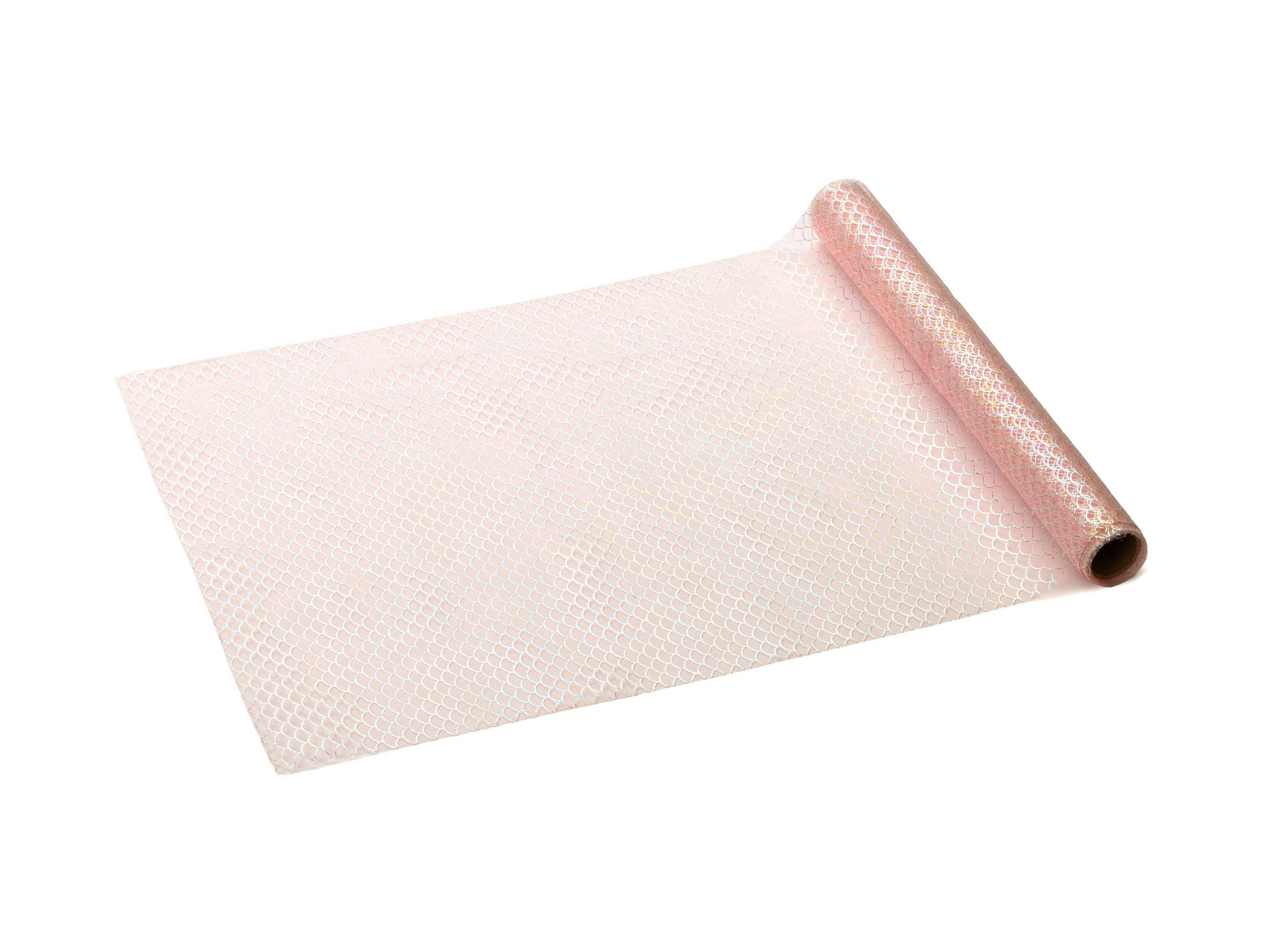 Tüllläufer Schuppen, Rosa, 0,32 x 3 m