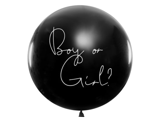Ballon Gender Reveal - Mädchen, 1m