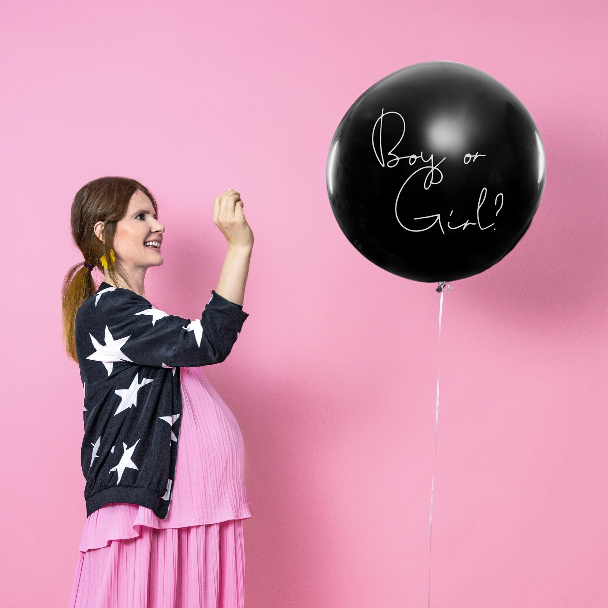 Ballon Gender Reveal - Mädchen, 1m