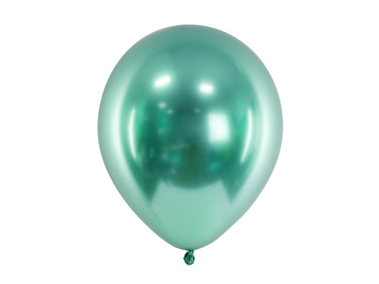 Ballons Glossy 30cm, flaschengrün