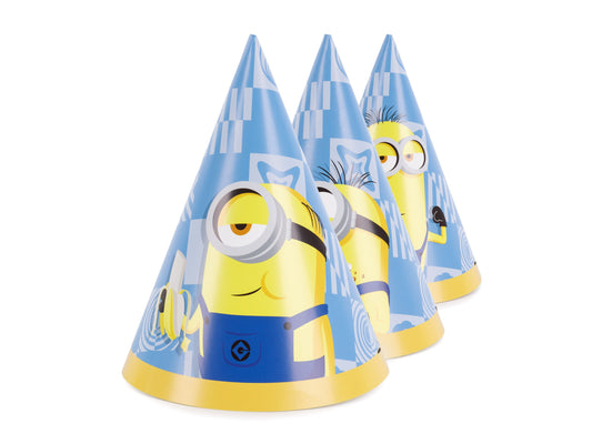 Partyhütchen Minions, 16 cm, Mix