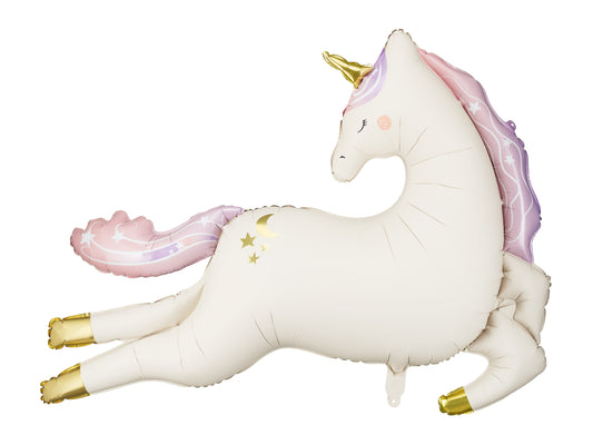 Folienballon Einhorn, 113x83 cm, Mix