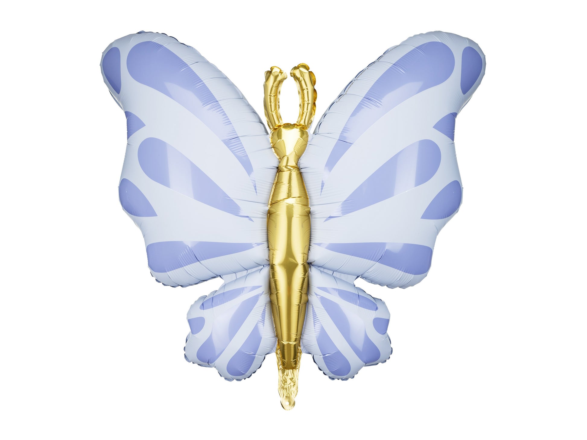 Folienballon Schmetterling, 69x69 cm, blau