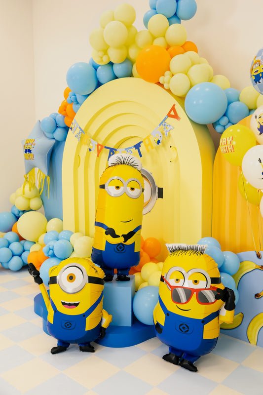 Folienballon Minion Tim, 40x100 cm, Mix