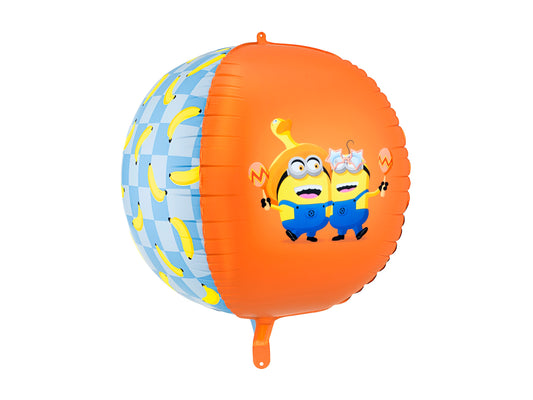 Folienballon Ball mit Minions, 75 cm, Mix
