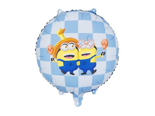 Folienballon Pastille Minions, 35x35 cm, Mix