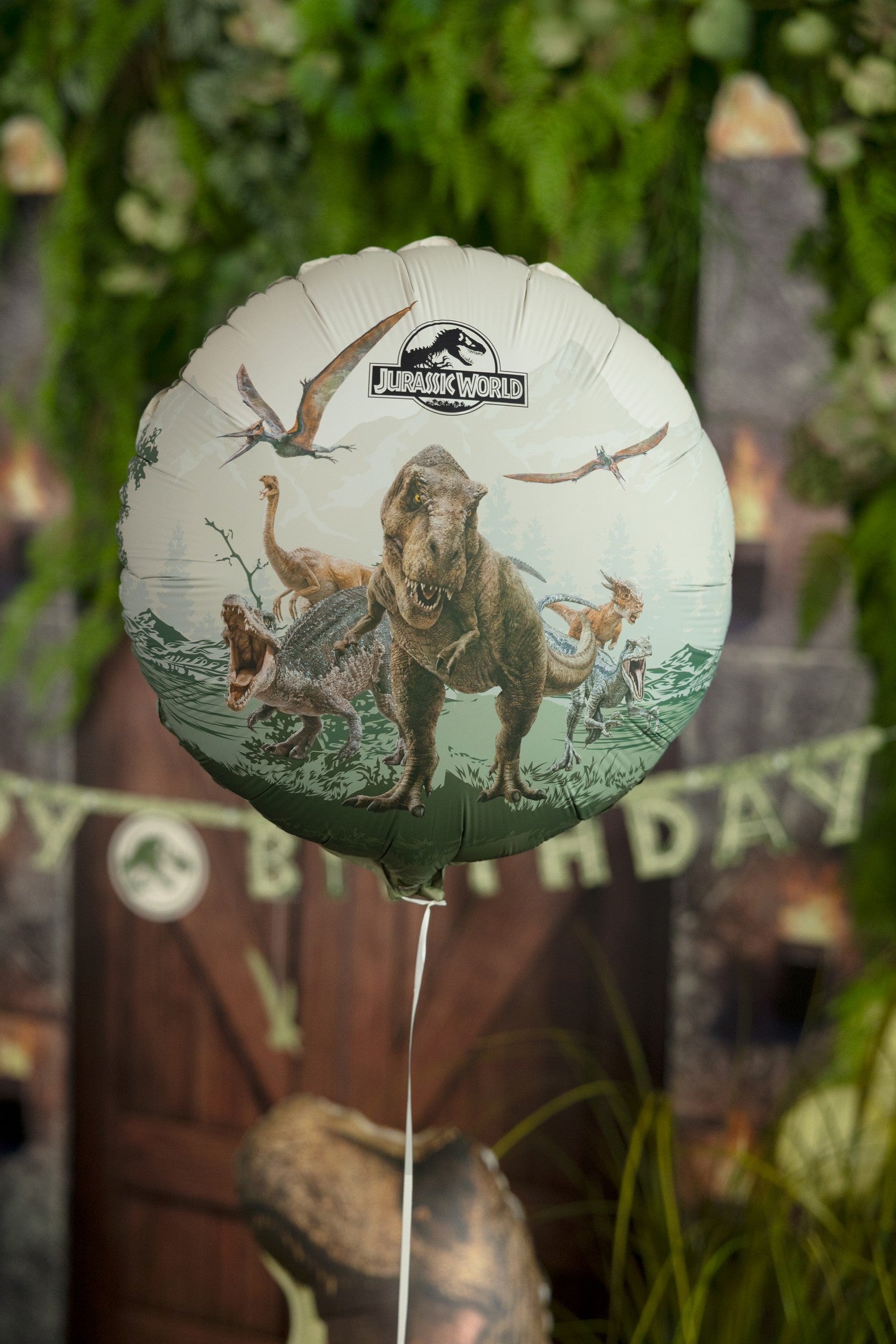 Folienballon Pastille Jurassic World, 35x35 cm, Mix