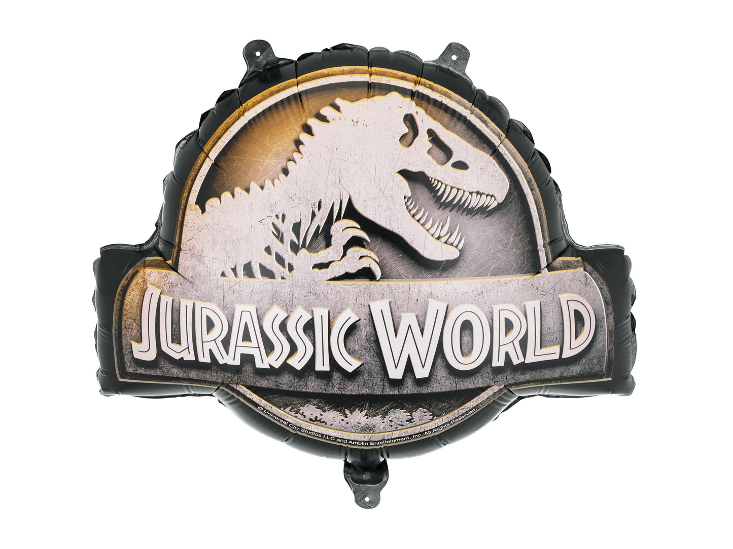 Folienballon Jurassic World Logo, 45x37 cm, Mix