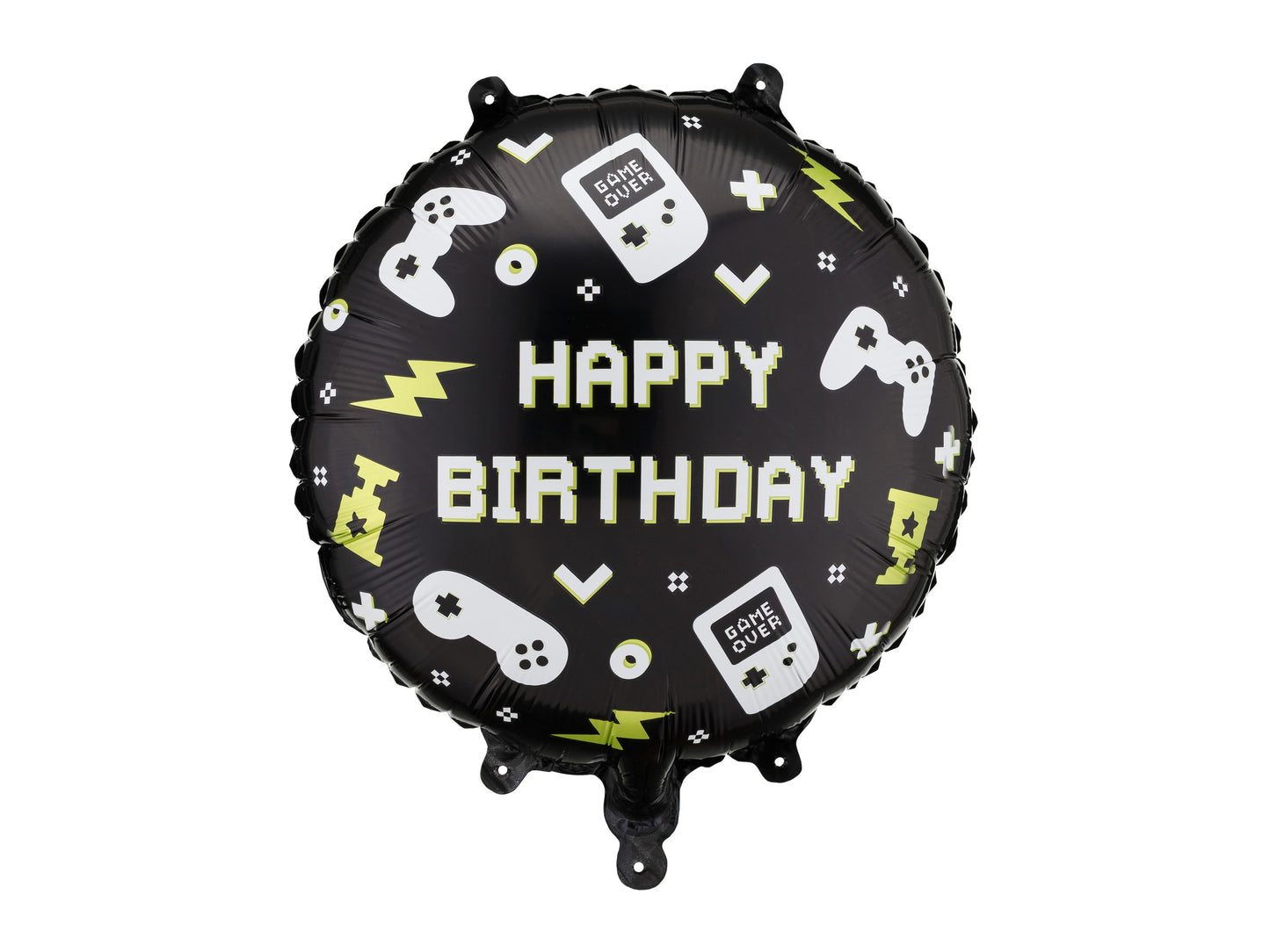 Folienballon Pastille ''Happy Birthday'', 35x35 cm, Mix