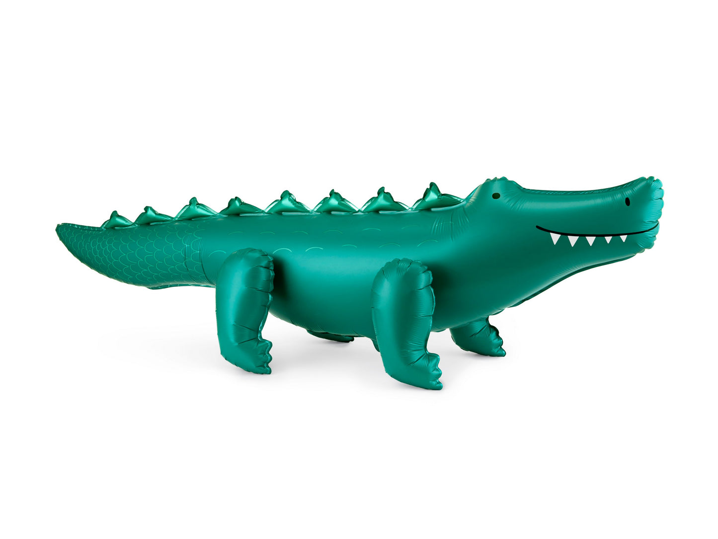 Stehender Folienballon Krokodil, 126x36 cm, Mix