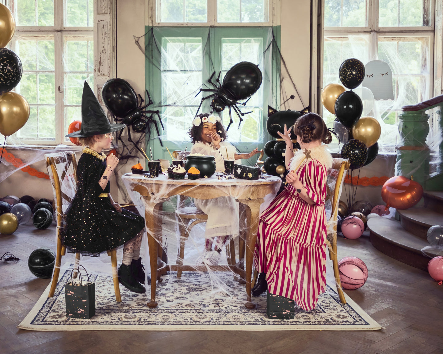 Folienballon Kätzchen, 48x36cm, schwarz
