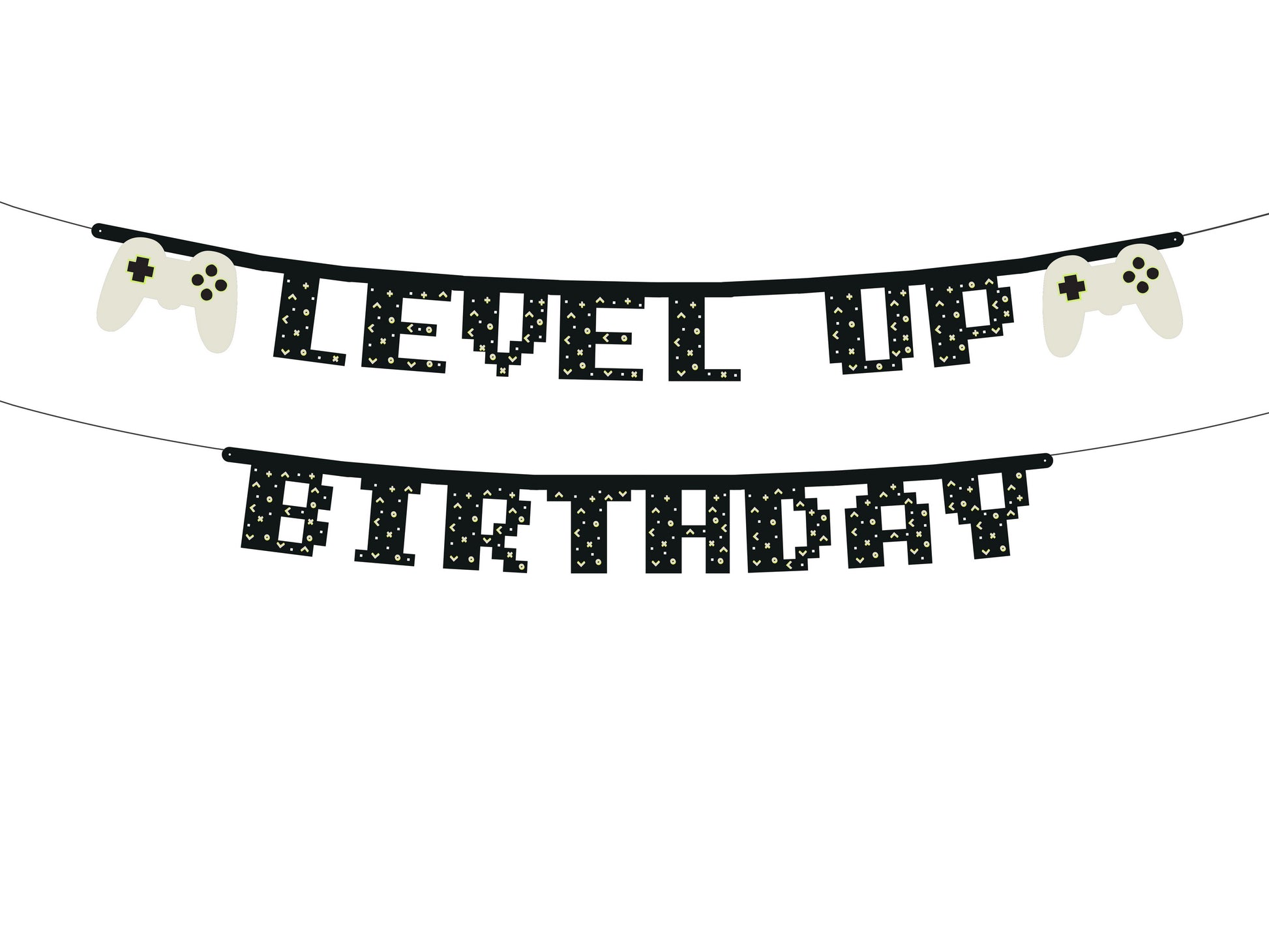 Banner Level Up, 2,5 m, Mix