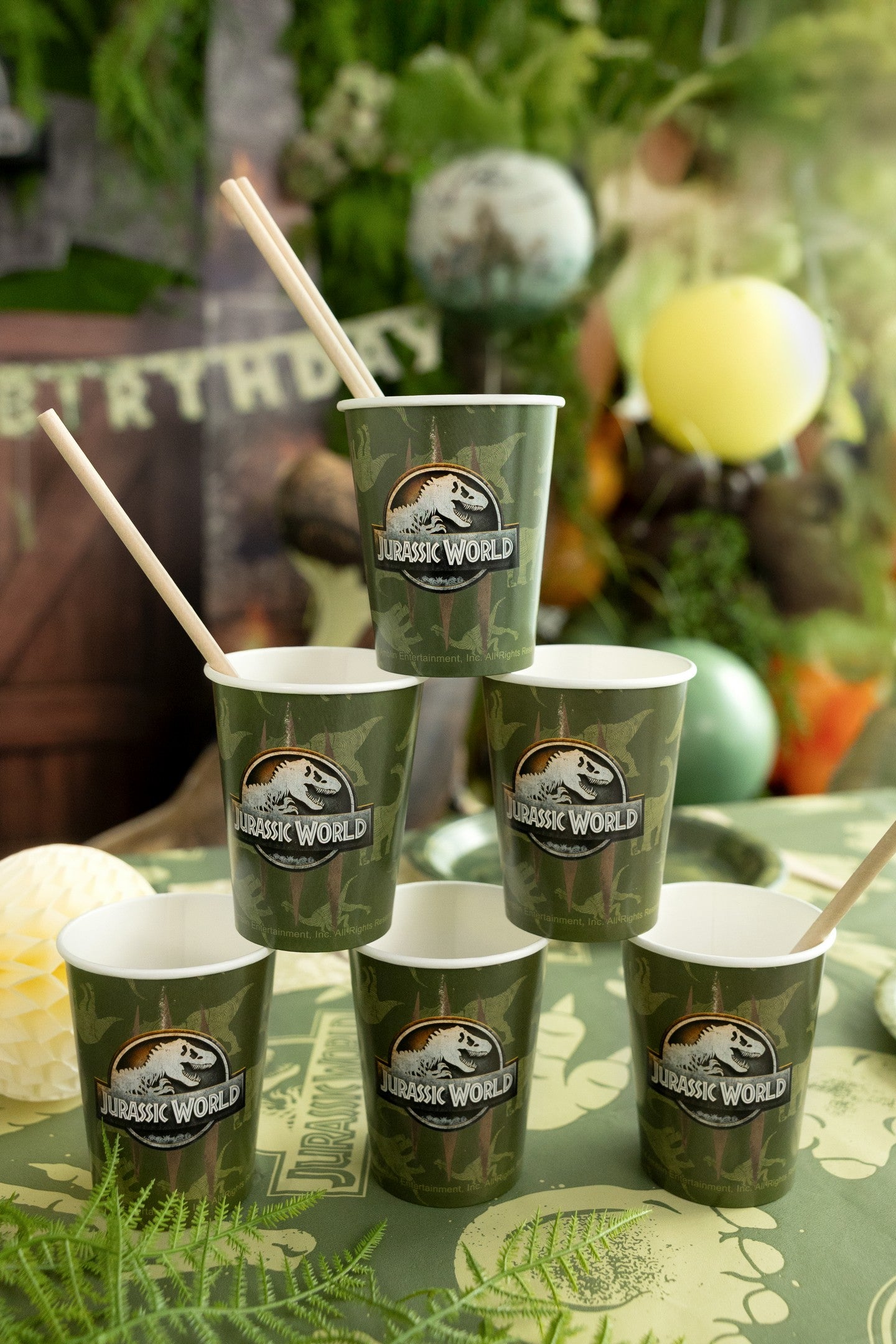 Papierbecher Jurassic World, 250 ml, Mix