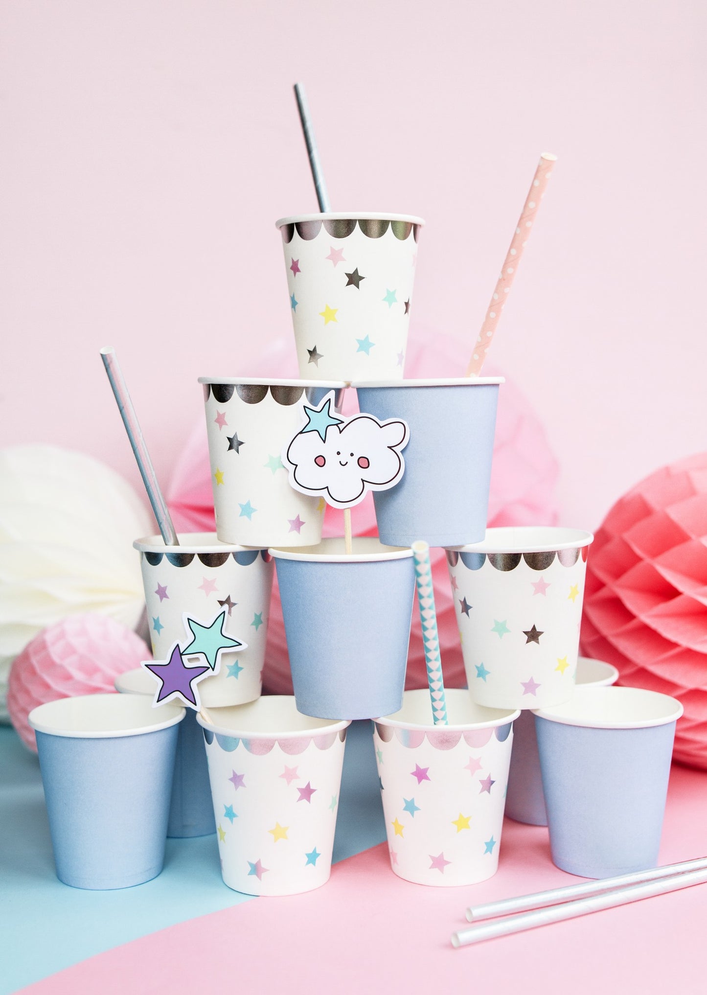 Becher Einhorn - Sterne, 180 ml