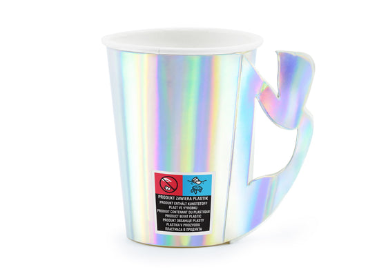 Becher Meerjungfrau, schillernd, 220ml
